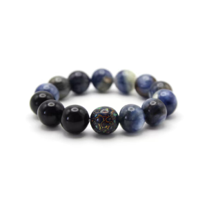 Blue Crystal Obsidian · Lacquered, Full of Blessings